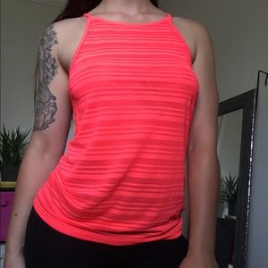 Bright coral workout tank!